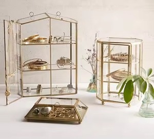 Modern Jewelry Storage <b>Box</b> Metal Organizer Case for Rings <b>Earrings</b> Necklace Accessories Home Use - Product Image 4