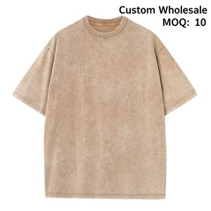 T-shirt pour homme de haute qualité, personnalisé, uni, 230 g/m², surdimensionné, 300 g/m², coton lourd, t-shirt graphique pour hommes, t-shirt pour hommes - Product Image 1