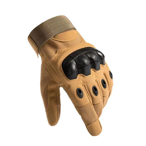 Waterproof Breathable Leather Motorbike Gloves with Touch Screen Full Finger Design for Outdoor Sports - Product Image 1