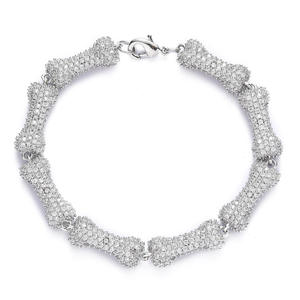 Cadena Cubana de Lujo con Diamantes Moissanite Estilo Hip Hop para Hombre y Mujer, en Plata de Ley 925, Disponible al Mejor Precio - Product Image 2