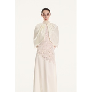 Nueva Tendencia en Conjuntos de Abrigos para Mujer, Conjunto CALLISTA COCOON CAPE ODM de Alta Calidad, 89% Triacetato, 11% Poliéster, Conjuntos de Ropa Midi Regular para Mujer - Product Image 3