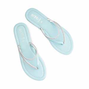 Sports décontractés pour femmes bleu ciel pour pantoufles CL1600 Chappal - Product Image 1