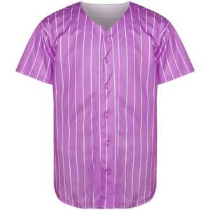 Camiseta de Béisbol Personalizada con Rayas, Estilo Deportivo, Proveedor Directo de Pakistán, Ropa Deportiva 2026 - Product Image 4
