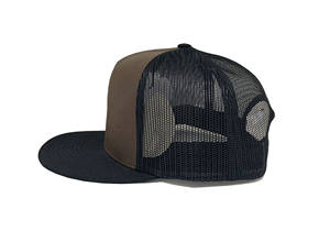 Casquette Trucker à Visière Plate Streetwear, Casquette Snapback Personnalisable avec Logo, Casquette 5 Panneaux en Maille, Style Urbain Hip Hop, Accessoire de Mode pour Vêtements de Marque - Product Image 3