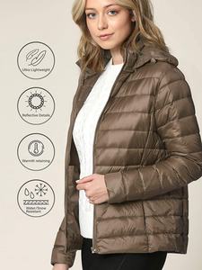 Sudadera con capucha de talla grande para mujer, chaqueta con estampado de burbujas, cortavientos, 100% poliéster - Product Image 4