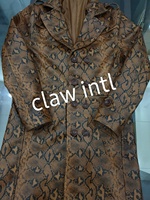 Veste longue en fourrure pour hommes, manteau polochon, Style Punk, B3 aviateur, B7 Duster, manteau Long, OEM
