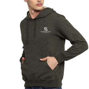 Sweat-shirt d'hiver épais pour homme, en polaire, à capuche, chaud, avec cordon de serrage, décontracté, 2026 - Product Image 1