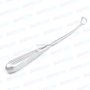 CURETTE ADÉNOÏDE JONES EN ACIER INOXYDABLE CHIRURGICAL DE HAUTE QUALITÉ Instrument ENT de précision 22.5CM pour adénoïdectomie - Product Image 4