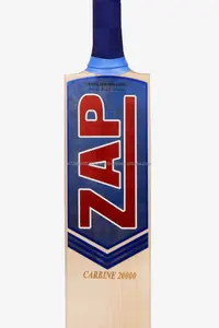 Premium English Willow Cricket Bat ZAP Carbine 20000 Equipo deportivo para practicar en red Tamaño 3 DE LA India - Product Image 2