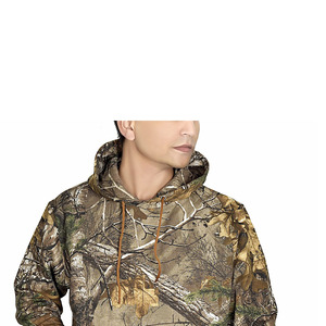 เสื้อฮู้ดลายพรางสำหรับผู้ชายและผู้หญิง สไตล์สตรีทแวร์ แฟชั่นแนวเมือง เสื้อสเวตเชิ้ต Real Tree แบบสวมหัว สกรีนโลโก้ได้ตามสั่ง ขายส่ง - Product Image 5