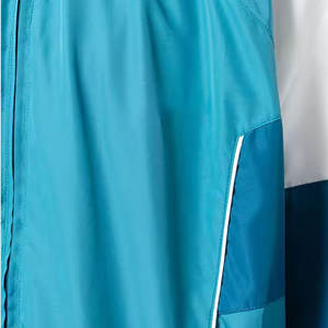 Ensemble de survêtement coupe-vent pour homme, veste zippée intégrale avec pantalon de jogging assorti, vêtements de sport - Product Image 6