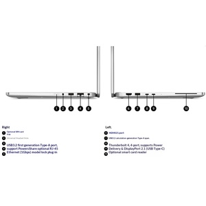 Dells Pro 14 Plus PB14250 14-inch High-end Commercial Office Laptop, Featuring Ultra5-235U DDR5 RAM,<b>M</b>.<b>2</b> <b>SSD</b>, Non-touch Screen. - Product Image 6