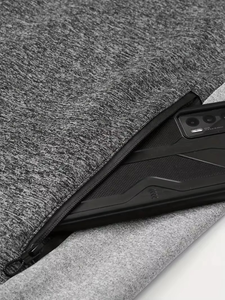 Conjunto Deportivo de 2 Piezas con Capucha, Bordado e Impreso, 100% Algodón, para Invierno, Elegante, Transpirable, Absorbente de Sudor, Cómodo para Uso Diario - Product Image 5