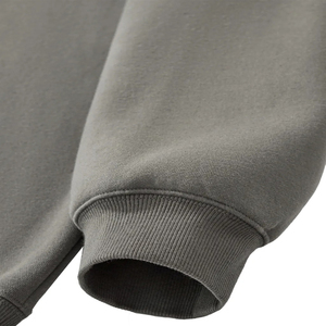 เสื้อฮู้ดผ้าฝ้าย 100% สำหรับฤดูหนาว แบบมีซับในขนแกะ - Product Image 5