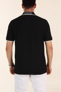 Polo en coton premium pour homme, logo personnalisé, respirant, manches courtes, polo décontracté d'été, fabrication OEM - Product Image 3