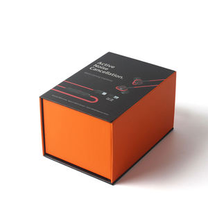 Boîte d'emballage personnalisée à fermeture magnétique avec doublure en éponge, carton recyclable pour écouteurs sans fil et produits électroniques - Product Image 5