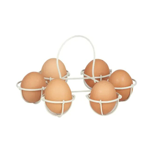 Modern Metal Wire Egg <b>Storage</b> <b>Rack</b> Egg Holder For Fresh Farm Eggs Space Saving <b>Kitchen</b> Organizer Stand For Home Decoration - Product Image 5