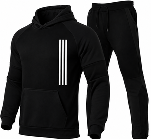 Ensembles de survêtements de football unisexes ajustés, respirants et confortables, avec lettrage, design haut de gamme, pour le printemps, vente en gros - Product Image 1