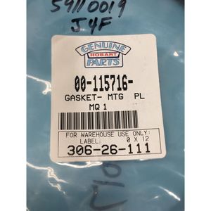 ปะเก็น Hobart 00-115716 - MTG PL, 171161 - อุปกรณ์และอะไหล่เซมิคอนดักเตอร์ระดับโลกที่เชื่อถือได้ - Product Image 3