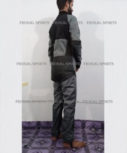 Combinaison de Parachutisme Unisexe Gris Noir en Polyester et Nylon pour Adulte, Coupe Ajustée, Idéale pour les Tests en Tunnel à Vent - Product Image 3