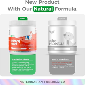 ODM Support des voies urinaires à mâcher pour chiens Canneberge & D Mannose Supplément doux pour la santé de la vessie et des reins Fourniture de marque privée - Product Image 3