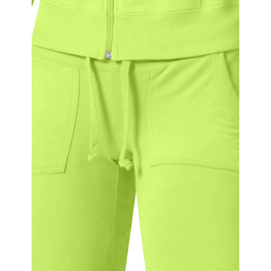 Conjunto Deportivo de Dos Piezas para Mujer, de Alta Calidad, Informal, de Invierno, con Capucha, Transpirable, 100% Algodón, Lavado Ácido, Color Sólido, a la Moda - Product Image 5