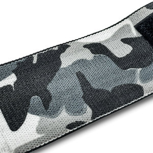 Achetez des sangles de poignet de gymnastique et de fitness unisexes personnalisées, avec logo personnalisé, couleur camouflage, réglables, antidérapantes, pour la musculation et l'entraînement. - Product Image 6