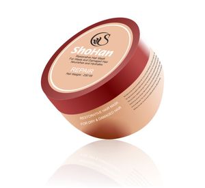 Masque réparateur pour cheveux ShoHan, masque réparateur hydratant pour cheveux avec kératine, huile d'argan et protéines de blé - Product Image 1