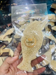 Vietnam origine os forme luffa chien jouet à mâcher dents-nettoyage jouet chien jouet naturel animal de compagnie luffa pas cher prix livraison rapide - Product Image 5