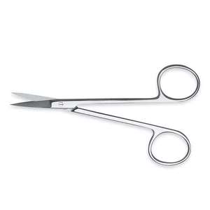 กรรไกรตัดเยื่อหุ้มสมอง Super Cut Iris Scissor มาตรฐานเยอรมัน ผลิตจากเหล็กกล้าไร้สนิม ใช้สำหรับการผ่าตัดโดย Grip Surgical - Product Image 4