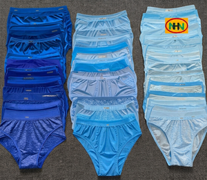 Calzoncillos bóxer de punto para hombre, sexys, de tiro medio, de algodón y elastano, transpirables, cómodos, elásticos, sin costuras, de color liso, con cintura. - Product Image 6