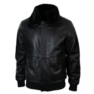 Men Leather Jacket Windproof Leather Jacket Hot Selling Men Clothing Leather Jacket New Fashion - Product Image 3