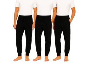 Survêtements unis personnalisés en gros pour hommes – Ensemble sweat à capuche et pantalon de jogging vierge – Pantalon de sport pour hommes - Product Image 3