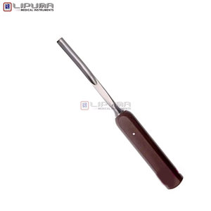 Ciseau à os plat LEXER, longueur 22 cm, lame de 5 mm de large, instruments chirurgicaux orthopédiques pour la sculpture osseuse - Product Image 5