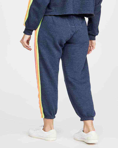 Pantalon de jogging pour femme de haute qualité, couleur unie, en molleton brossé, grande taille, respirant, pour la saison d'automne - Product Image 3