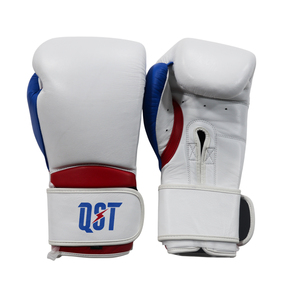 Gants d'entraînement de boxe professionnels respirants et anti-humidité à doigts entiers, avec support de poignet et fermeture auto-agrippante pour le kickboxing et le MMA - Product Image 1