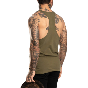 Camiseta Deportiva Personalizada al por Mayor para Hombre, Camiseta sin Mangas para Gimnasio, Entrenamiento Muscular, Ejercicio, Running y Deportes - Product Image 3