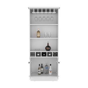 Mobile bar da soggiorno Taholah bianco - Product Image 6