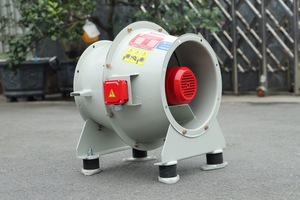 Ventilateur axial à entraînement direct monté sur base à roulement à billes, fabriqué au Vietnam, pour conduits à haute température, couleurs personnalisées APL-5-3D - Product Image 6