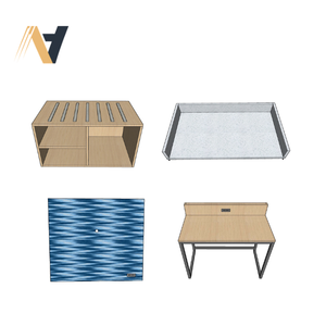 Ensemble de mobilier hôtelier élégant Baymont Inn avec meubles de chambre résistants aux rayures, export direct OEM Vietnam, marché mondial - Product Image 5