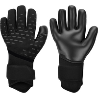 Gants de gardien de but de qualité professionnelle pour matchs de football, légers, avec paume à adhérence professionnelle