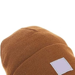 High Quality Gradient Beanies <b>Hat</b> With Custom Embroidery Logo Knitted Winter Beanies Custom Embroidered Logo for Wholesales - Product Image 5