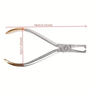 คีมถอดเหล็กจัดฟันแบบพรีเมียม เครื่องมือถอดเครื่องมือจัดฟันแบบมืออาชีพ ได้รับการรับรองมาตรฐาน ISO - Product Image 4