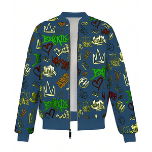 Fabricantes de Chaquetas Varsity Personalizadas para Hombre, Chaqueta Varsity Masculina con Mangas de Cuero PU y Letras Personalizadas para Marca de Ropa - Product Image 1