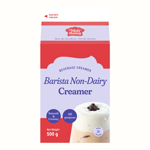 ขายส่งครีมเทียมคุณภาพสูงสำหรับเครื่องดื่ม ครีมเทียมบาริสต้า 500 กรัม สำหรับกาแฟและชานม ฮาลาล รับผลิตแบบ OEM/ODM ขายดี - Product Image 1