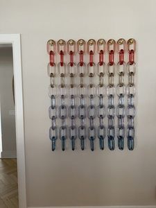 Chaîne en résine artisanale à prix avantageux, accessoires muraux de luxe à prix abordable, chaîne décorative en acrylique épaisse multi-usages - Product Image 4