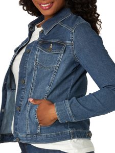 Denim Tops Coat Women Blue Long Sleeve Plus-size Denim Jacket Popular Designer High Quality Casual Women's Short - Product Image 3
