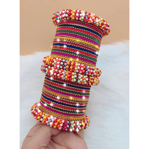 Conjunto de Brazaletes de Moda Étnica Tradicional para Mujer, Accesorios de Joyería Decorativos - Product Image 1