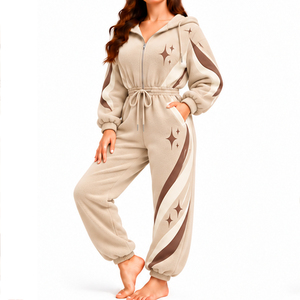 Combinaison polaire pour femme EAZWEARS – Vente directe usine, commande en gros, nouvelle collection streetwear, longueur originale, confortable, fournisseur de vêtements décontractés - Product Image 6