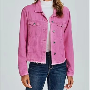 Veste en jean d'hiver pour homme, 100 % coton, respirante, écologique, séchage rapide, 280 g, pour l'extérieur, avec logo personnalisé, vente en gros, haute qualité - Product Image 1